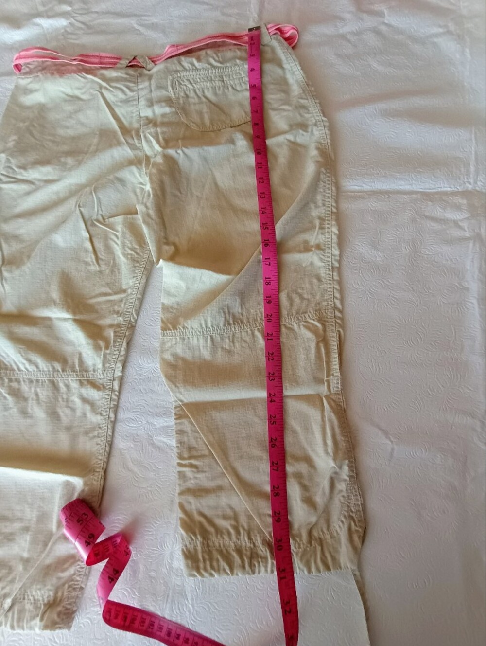 Nike Pink and Beige Activewear Jacket and Cargo Pants - Picture 4 of 15
